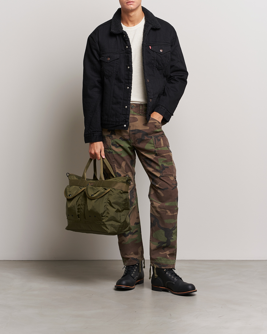 Hombres | Pantalones | RRL | Regiment Cargo Pants Woodland Camo
