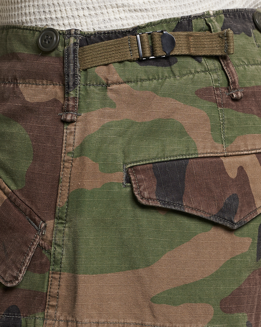 Hombres | Pantalones | RRL | Regiment Cargo Pants Woodland Camo