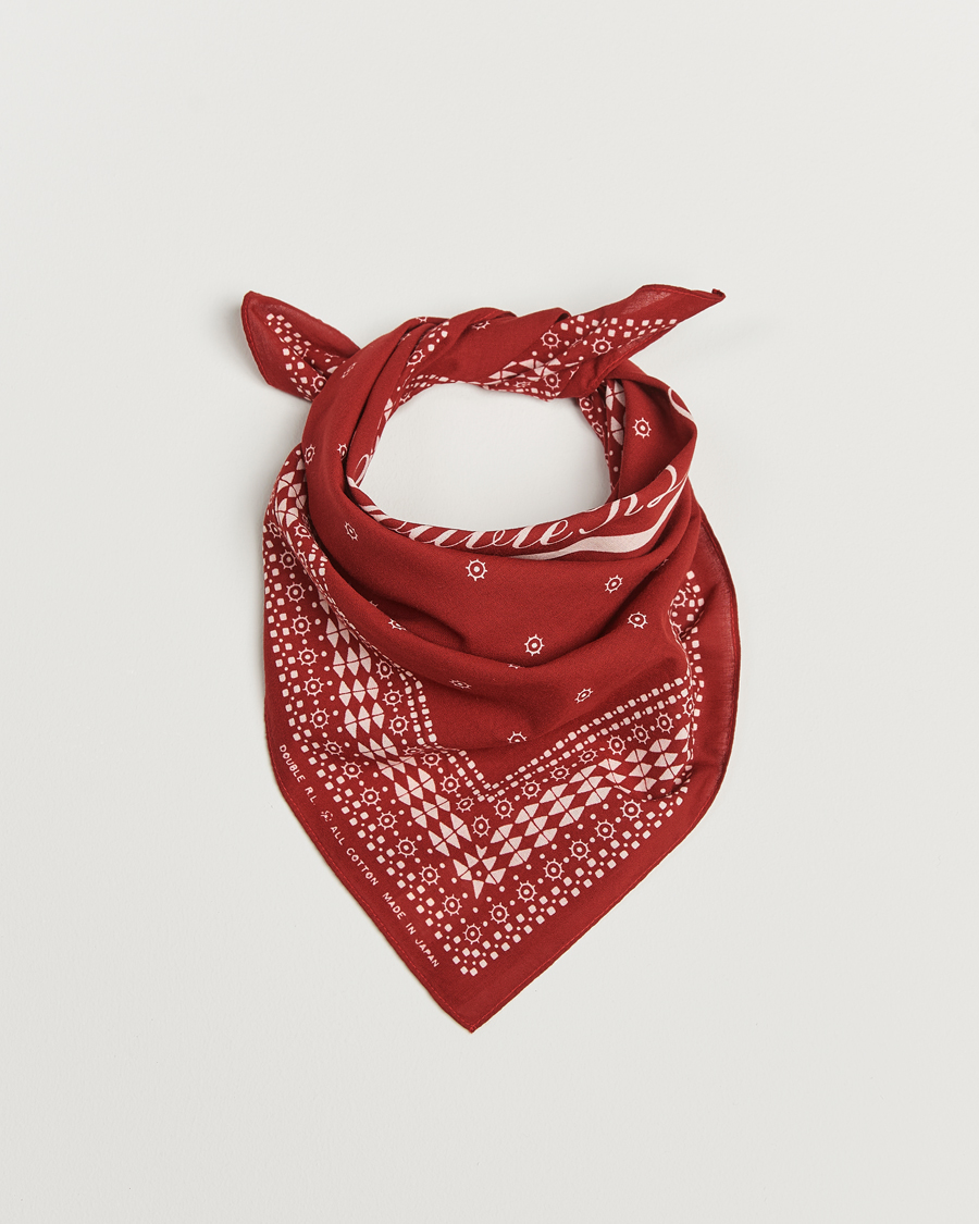 Hombres | RRL Benson Printed Bandana Turkey Red | RRL | Benson Printed Bandana Turkey Red