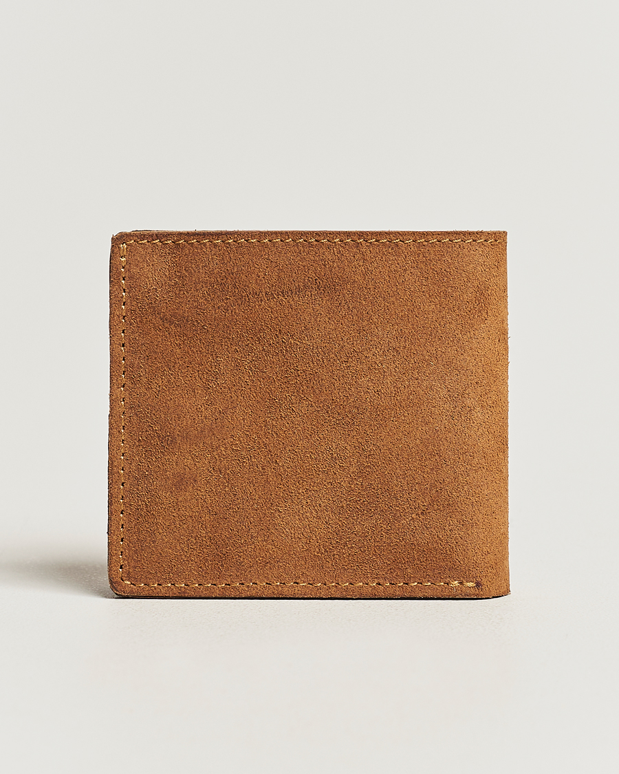 Hombres | RRL Ranch Leather Billfold Brown | RRL | Ranch Leather Billfold Brown