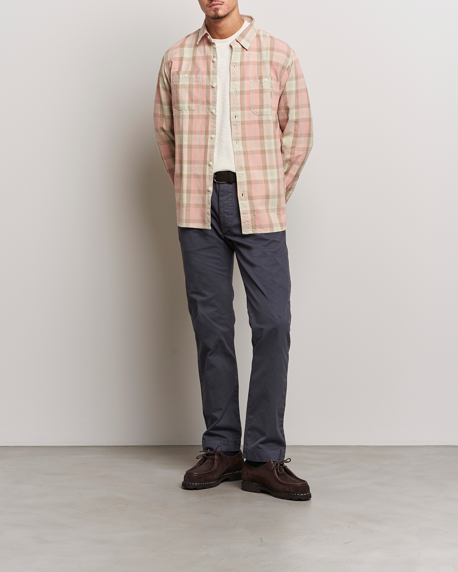 Hombres | Pantalones | RRL | Officers Chino Navy