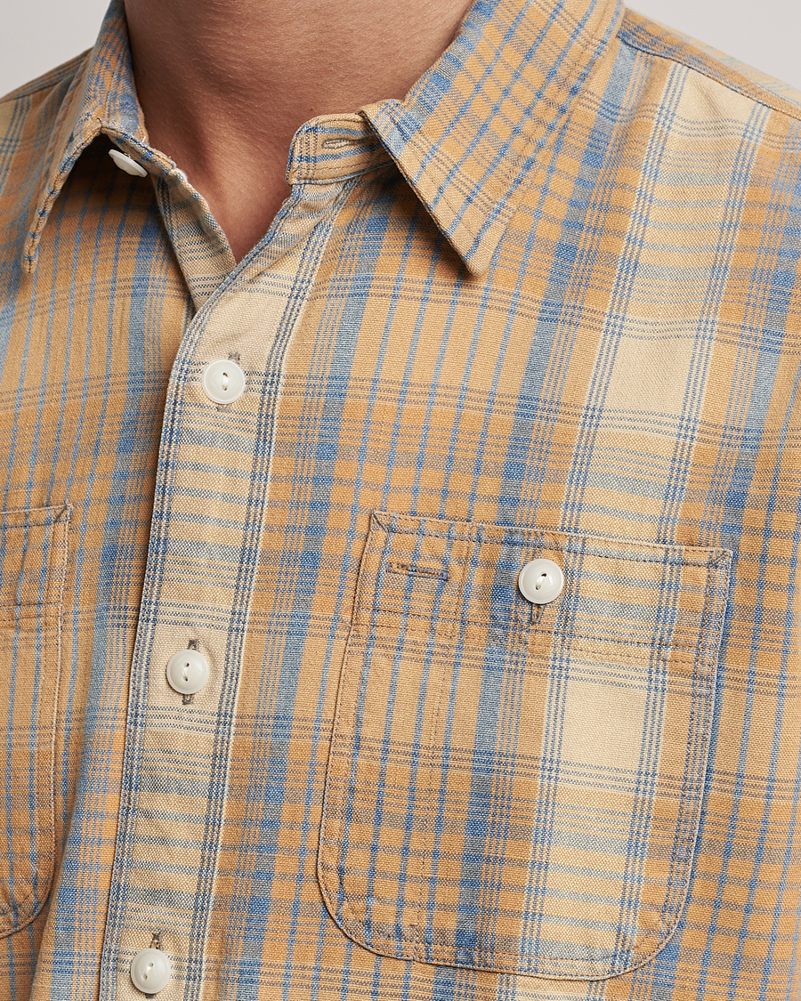 Hombres | Camisas | RRL | Farrell Double Pocket Shirt Yellow Multi