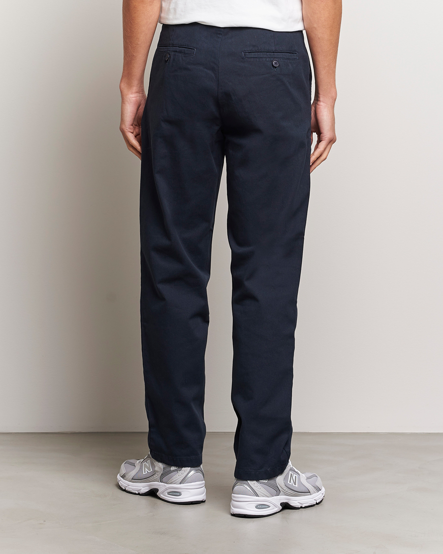 Hombres | Pantalones | Samsøe Samsøe | Johnny Cotton Trousers Salute Navy