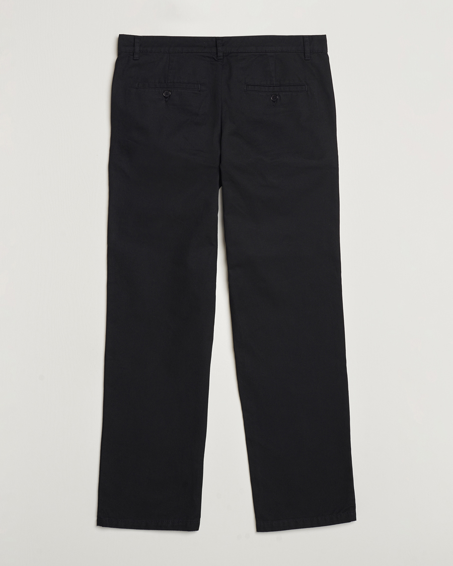 Hombres | Pantalones | Samsøe Samsøe | Johnny Cotton Trousers Black