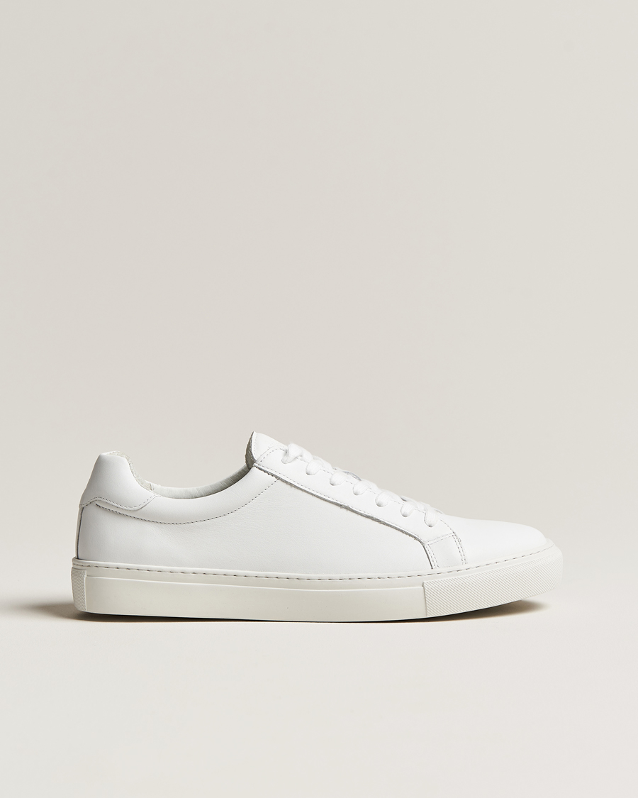 Hombres | Zapatillas | Samsøe Samsøe | Saharry Leather Sneakers White