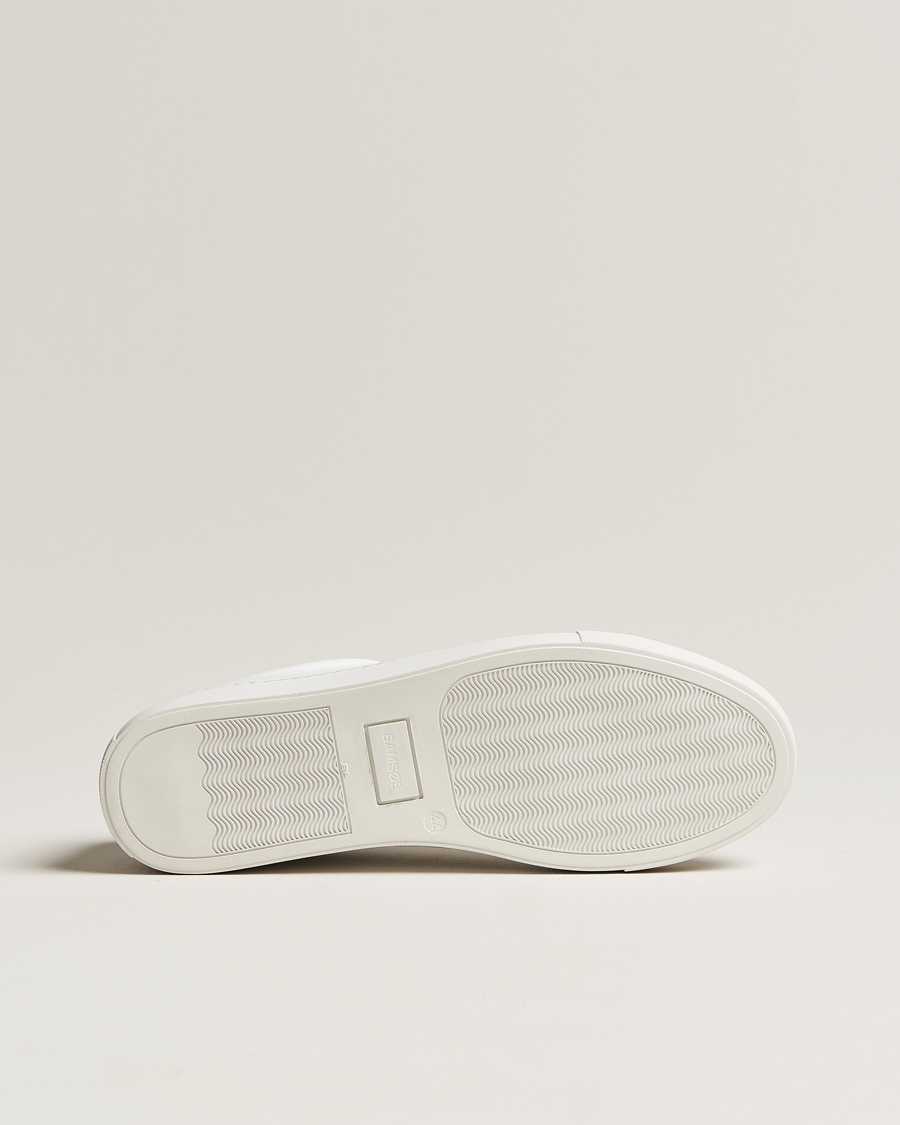 Hombres | Zapatillas | Samsøe Samsøe | Saharry Leather Sneakers White