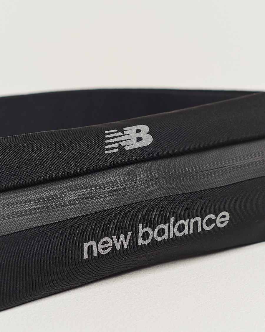 Hombres | New Balance Running Running Stretch Belt Black | New Balance Running | Running Stretch Belt Black