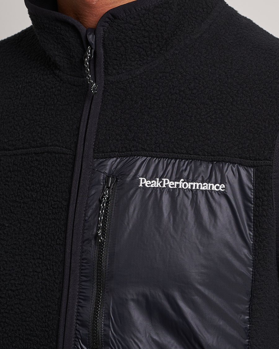 Hombres | Peak Performance Pile Vest Black | Peak Performance | Pile Vest Black