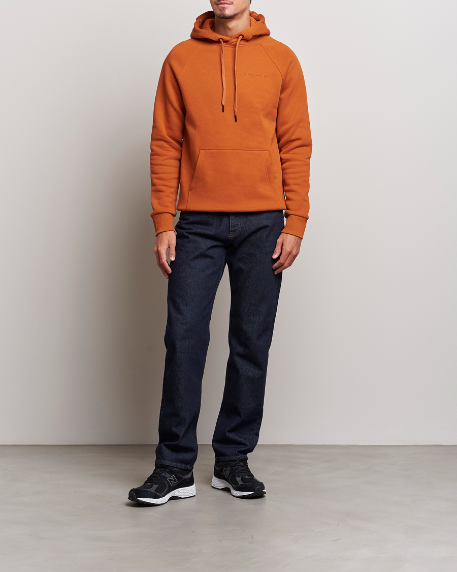 Hombres | Jerséis y prendas de punto | Peak Performance | Original Logo Hoodie Gold Flame