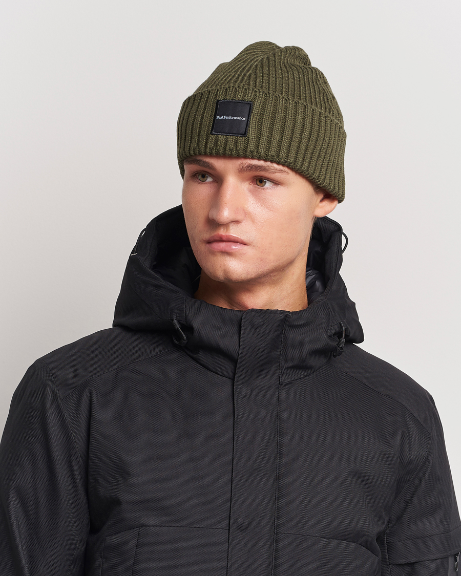 Hombres | Peak Performance Cornice Ribbed Hat Pine Needle | Peak Performance | Cornice Ribbed Hat Pine Needle