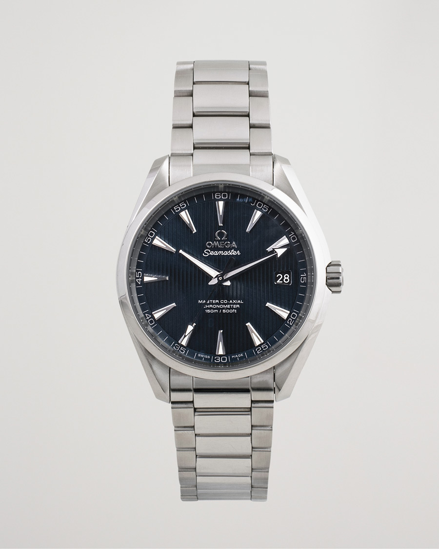 Hombres | Omega Pre-Owned Seamaster Aqua Terra 231.10.42.21.03.003 Steel Blue | Omega Pre-Owned | Seamaster Aqua Terra 231.10.42.21.03.003 Steel Blue