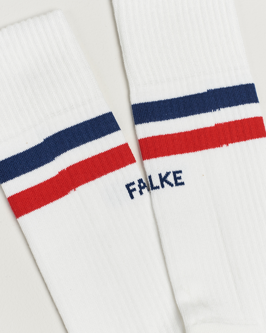 Hombres | Ropa interior y calcetines | Falke | Dynamic Tennis Sock White/Blue/Red