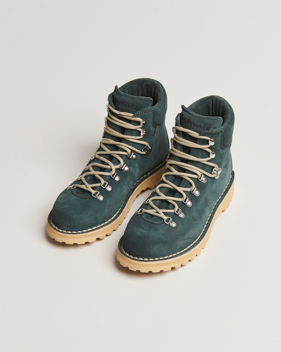 Hombres | Diemme Roccia Vet Original Boot Bottle Green Suede | Diemme | Roccia Vet Original Boot Bottle Green Suede