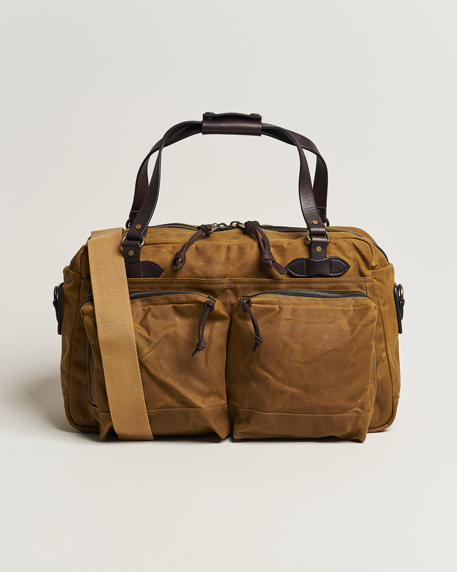 Hombres | Filson 48-Hour Duffle Bag Dark Tan | Filson | 48-Hour Duffle Bag Dark Tan