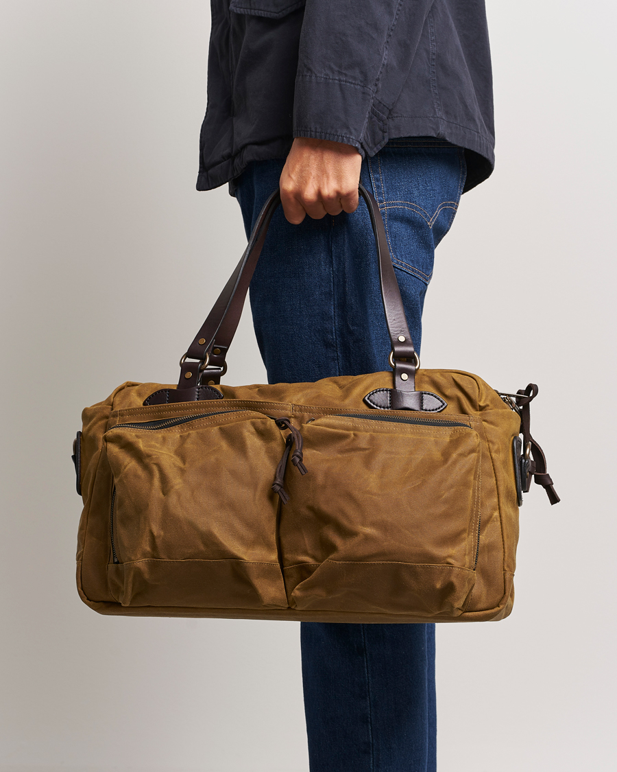 Hombres | Filson 48-Hour Duffle Bag Dark Tan | Filson | 48-Hour Duffle Bag Dark Tan