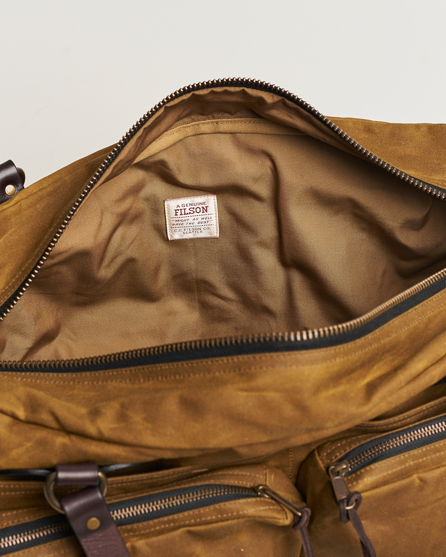 Hombres | Filson 48-Hour Duffle Bag Dark Tan | Filson | 48-Hour Duffle Bag Dark Tan