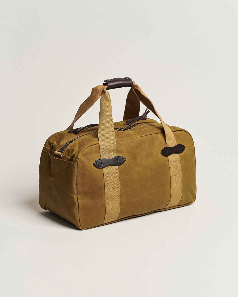Hombres | Filson Tin Cloth Small Duffle Bag Dark Tan | Filson | Tin Cloth Small Duffle Bag Dark Tan