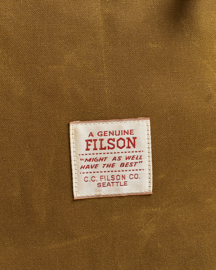 Hombres | Filson Tin Cloth Small Duffle Bag Dark Tan | Filson | Tin Cloth Small Duffle Bag Dark Tan