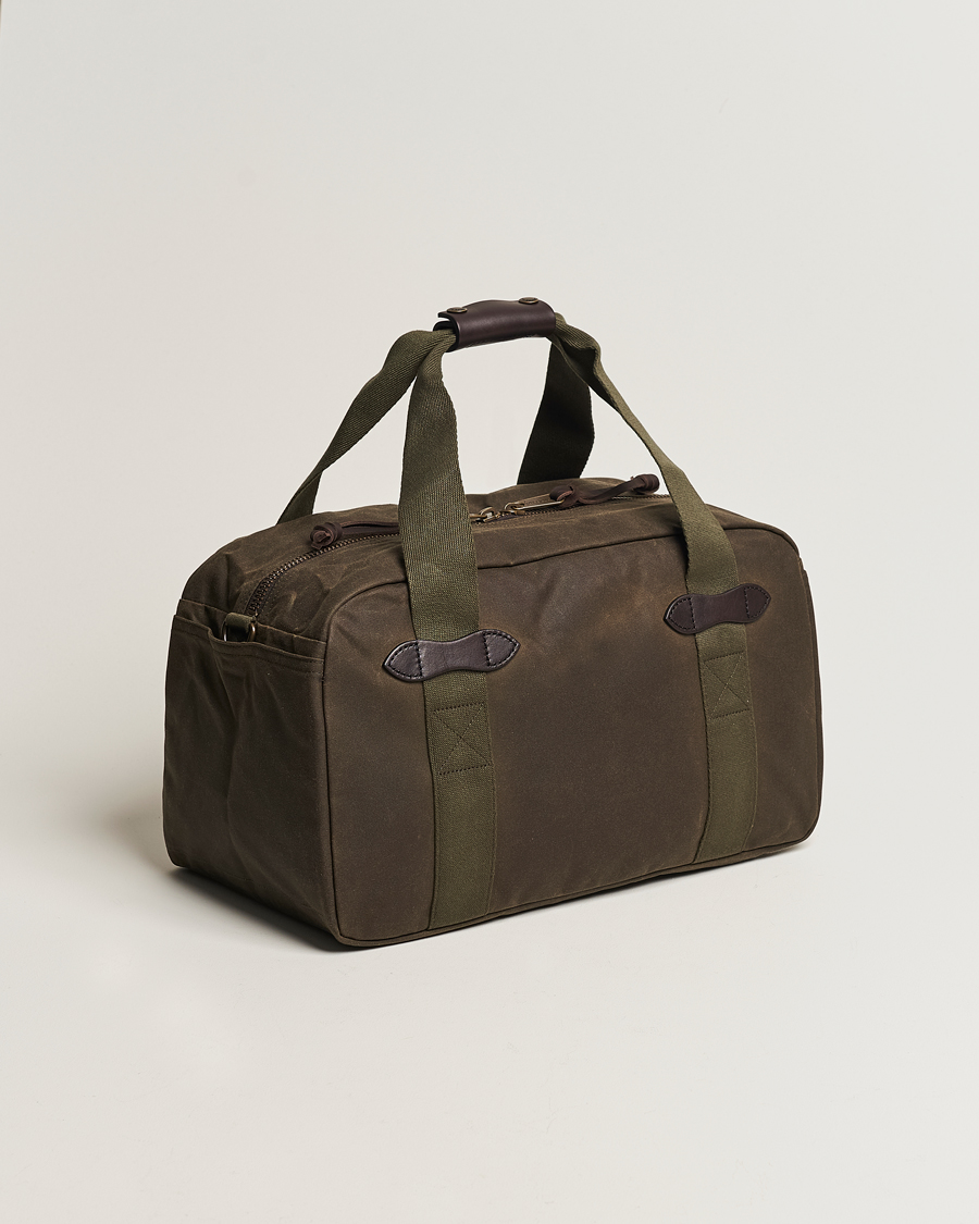 Hombres |  | Filson | Tin Cloth Small Duffle Bag Otter Green