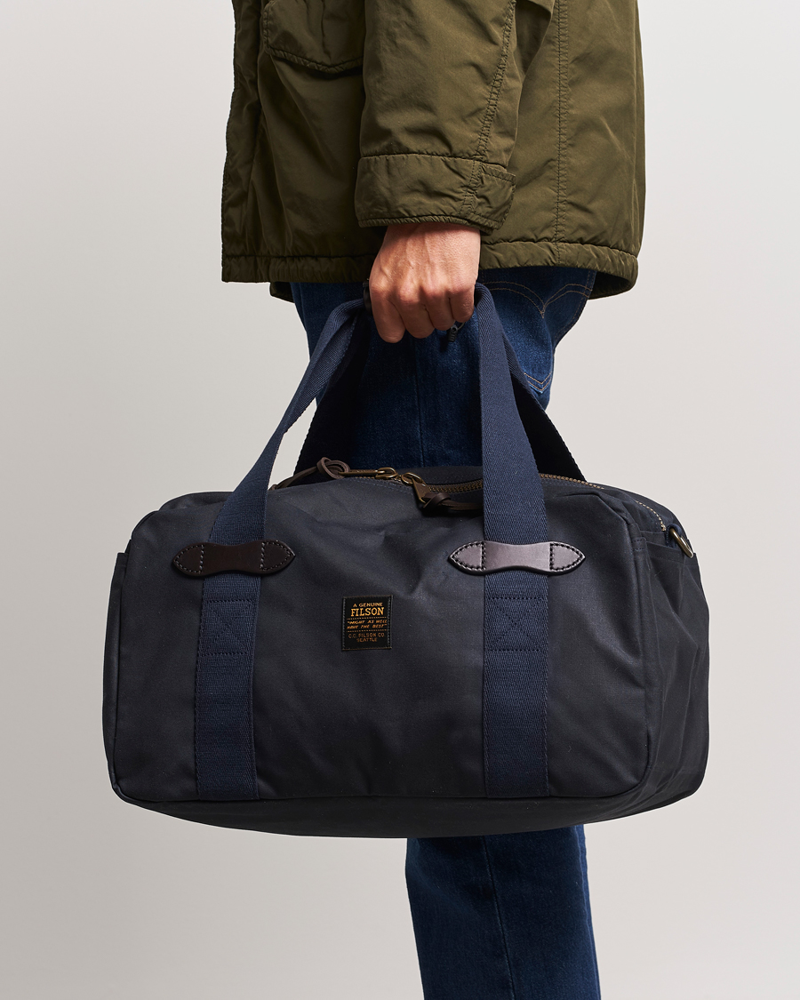 Hombres | American Heritage | Filson | Tin Cloth Small Duffle Bag Navy