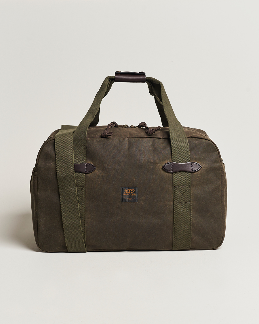 Hombres | Filson Tin Cloth Medium Duffle Otter Green | Filson | Tin Cloth Medium Duffle Otter Green