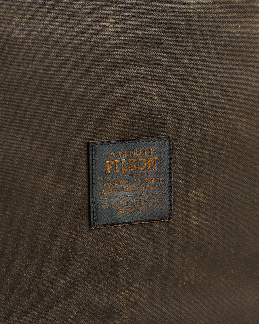 Hombres | Filson Tin Cloth Medium Duffle Otter Green | Filson | Tin Cloth Medium Duffle Otter Green