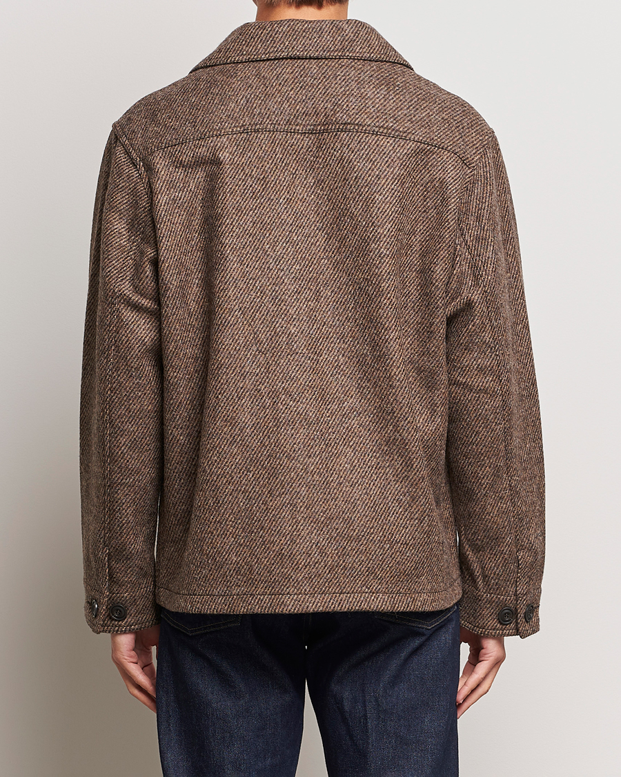 Hombres | Abrigos y chaquetas | Filson | Decatur Island Wool Jacket Natural Brown