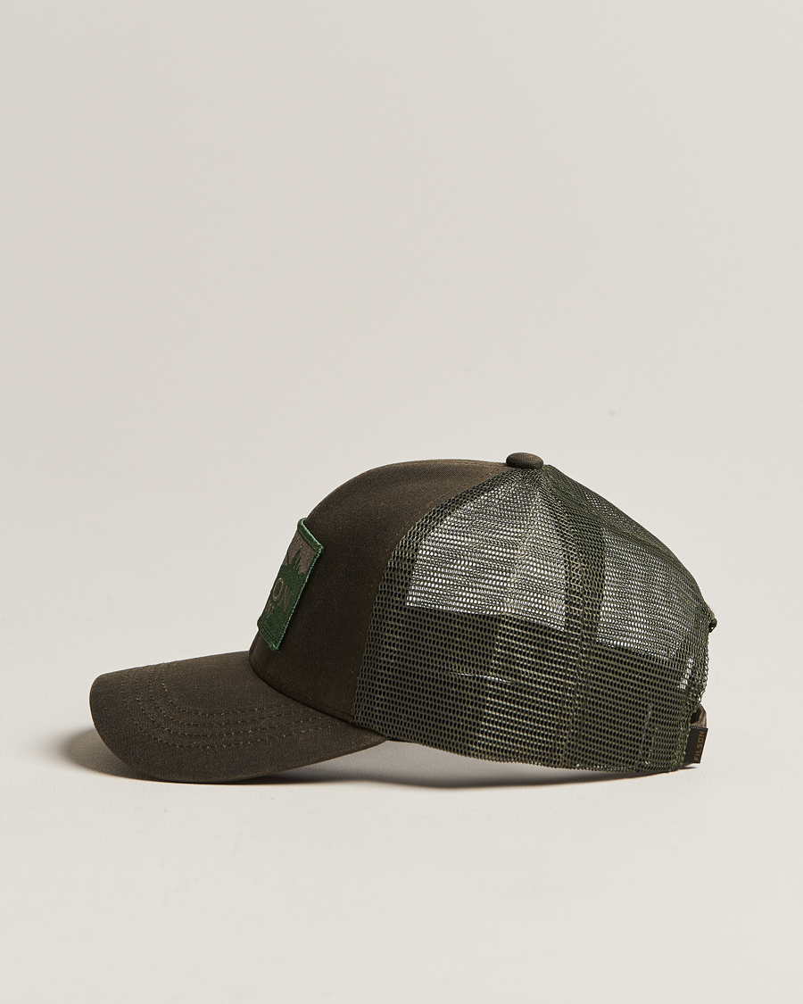 Hombres | Sombreros y gorras | Filson | Logger Mesh Cap Otter Green