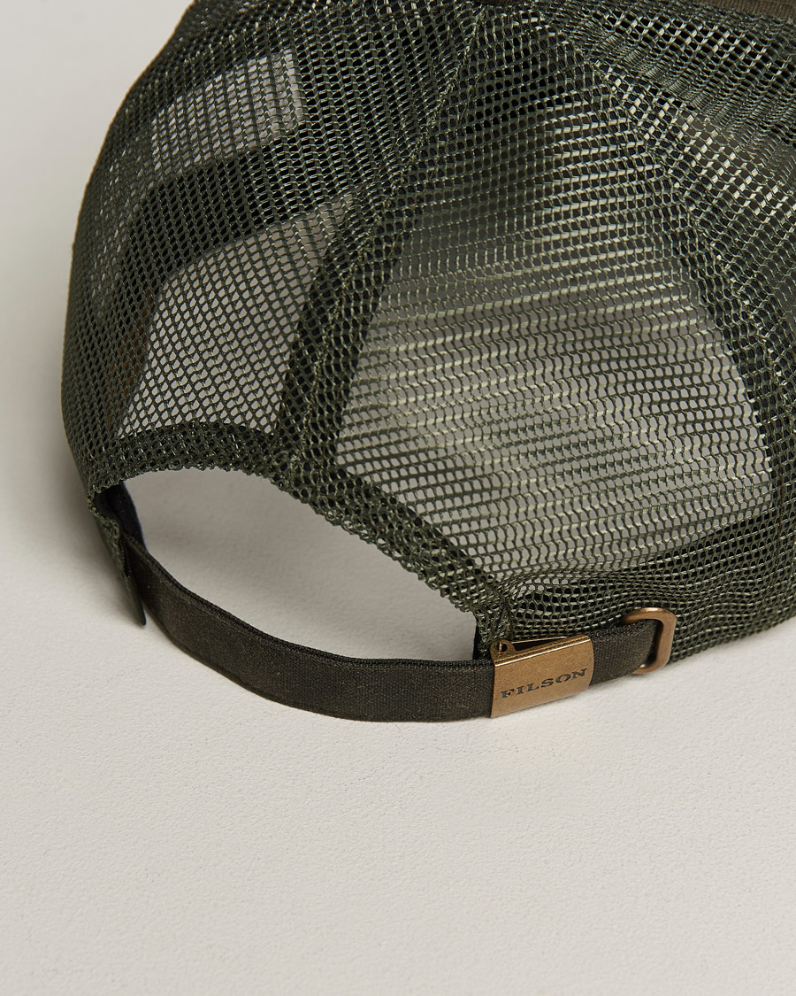Hombres | Sombreros y gorras | Filson | Logger Mesh Cap Otter Green