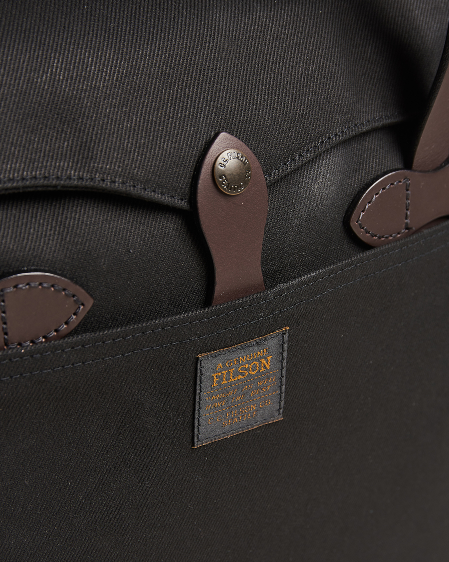 Hombres | Bolsos | Filson | Original Briefcase Black