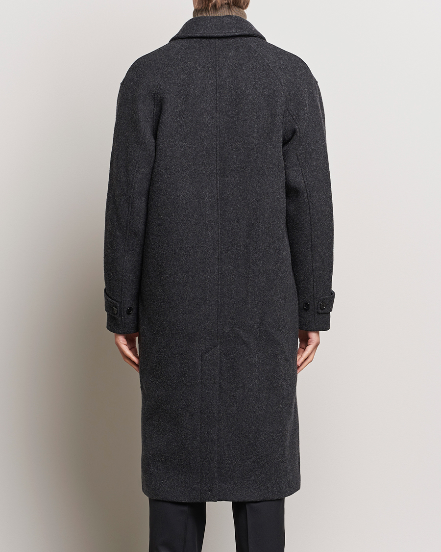 Hombres | Abrigos y chaquetas | Samsøe Samsøe | Samsøe & Samsøe Jacob Coat Black Melange