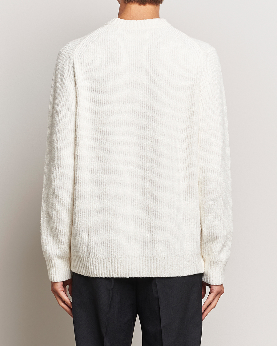 Hombres | Jerséis y prendas de punto | Samsøe Samsøe | Alts Heavy Knitted Crew Neck Clear Cream