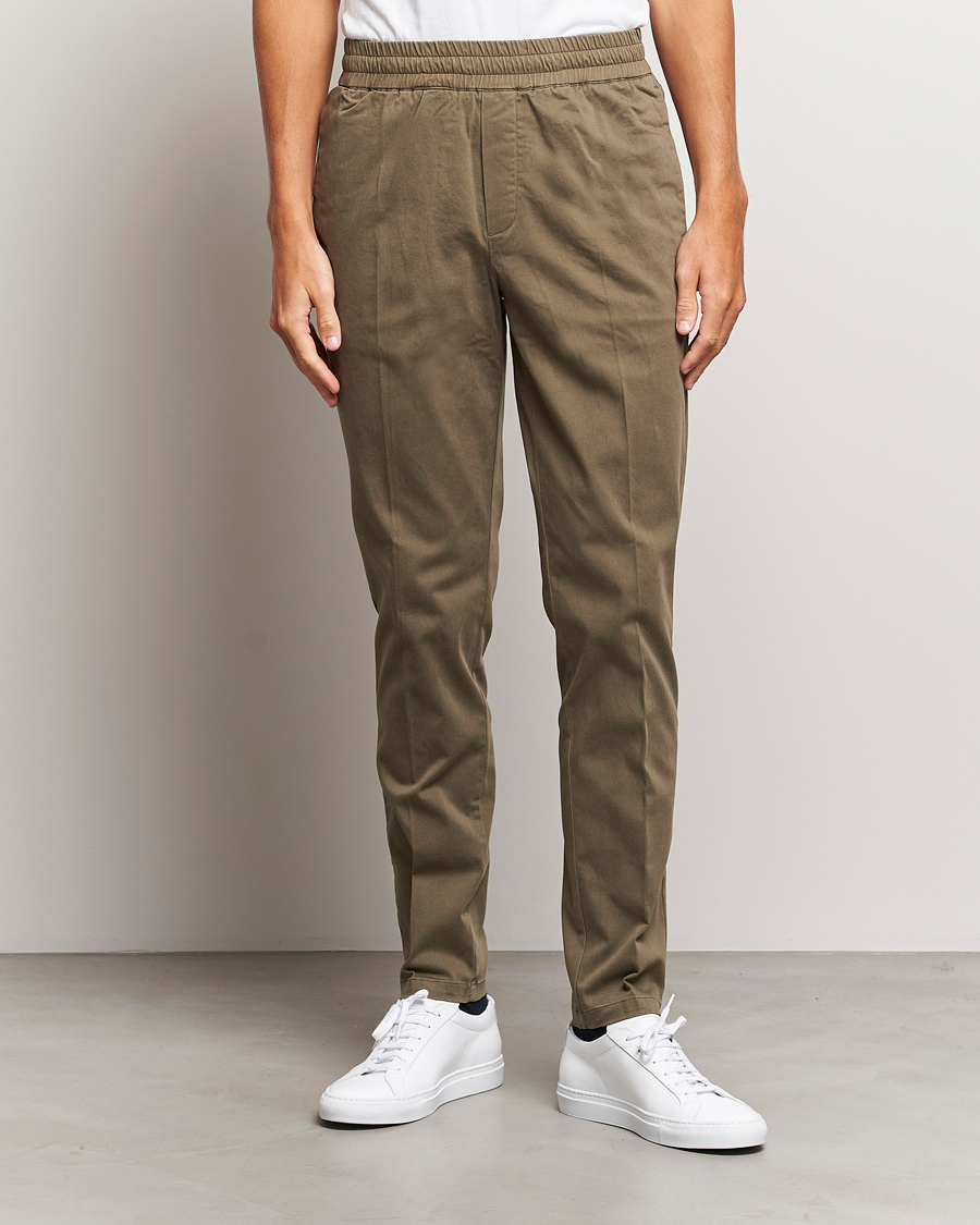 Hombres | Pantalones | Samsøe Samsøe | Samsøe & Samsøe Smithy Drawstring Trousers Crocodile