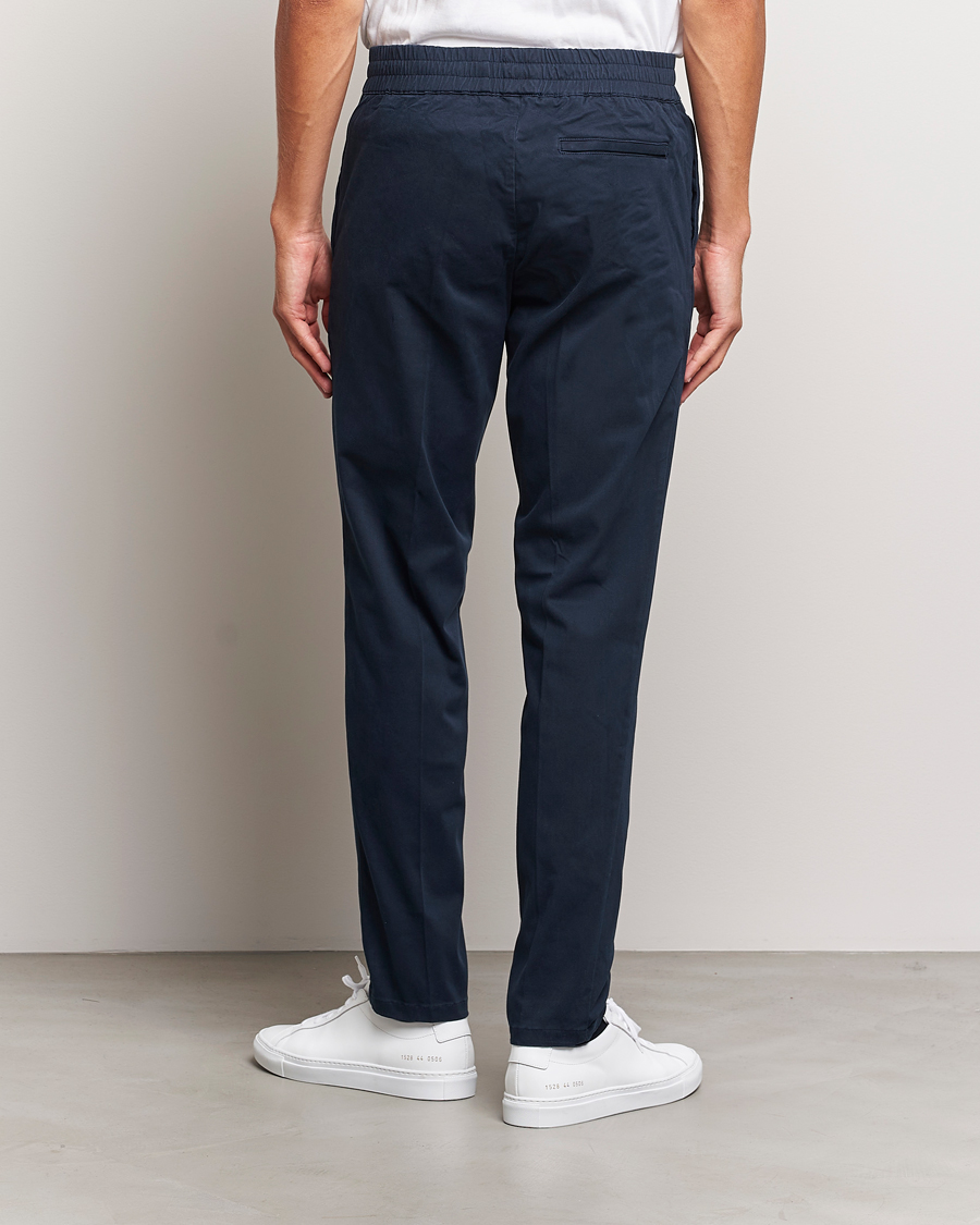 Hombres | Pantalones | Samsøe Samsøe | Samsøe & Samsøe Smithy Drawstring Trousers Salute Navy