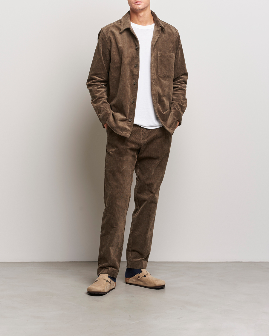 Hombres | Pantalones | Samsøe Samsøe | Felix Corduroy Trousers Crocodile