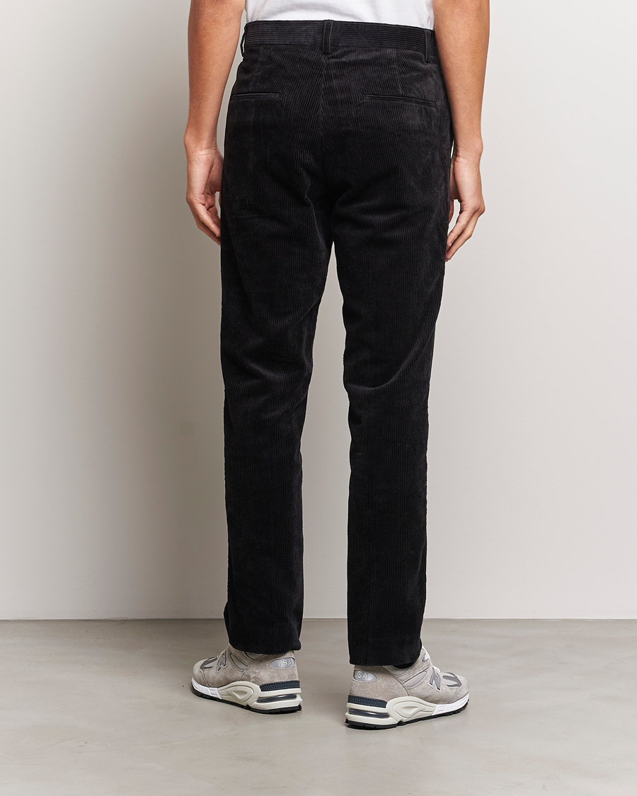 Hombres | Pantalones | Samsøe Samsøe | Samsøe & Samsøe Felix Corduroy Trousers Black