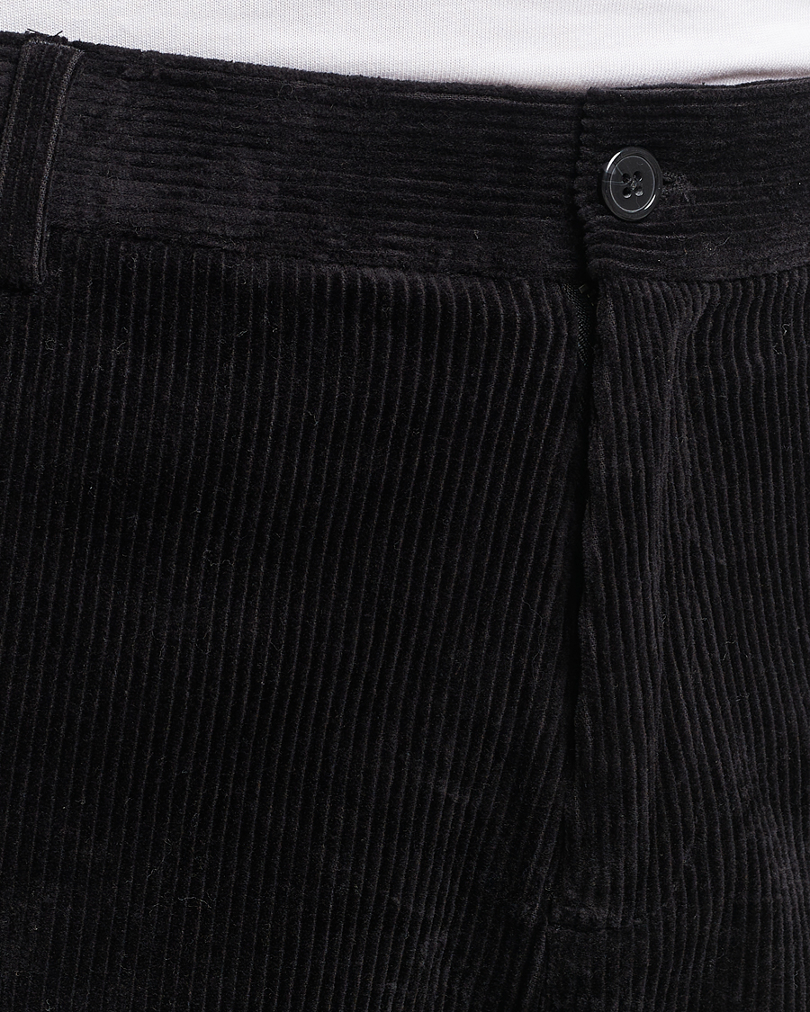 Hombres | Pantalones | Samsøe Samsøe | Samsøe & Samsøe Felix Corduroy Trousers Black
