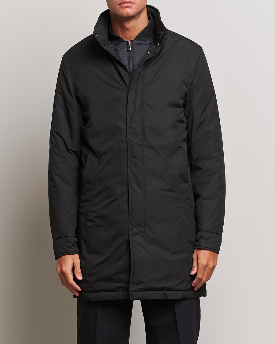 Hombres | Abrigos y chaquetas | J.Lindeberg | Hollis Tech Padded Coat Black