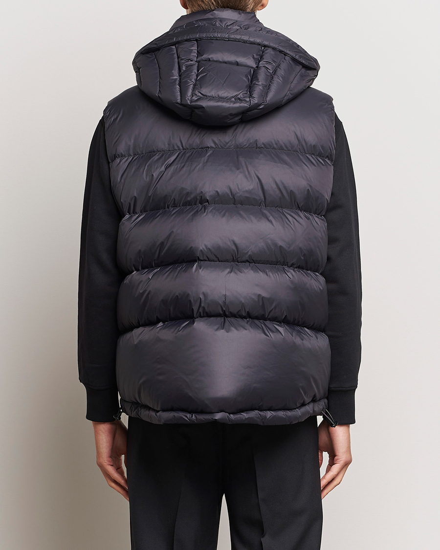 Hombres | Abrigos y chaquetas | J.Lindeberg | Duke Hoodded Down Vest Black