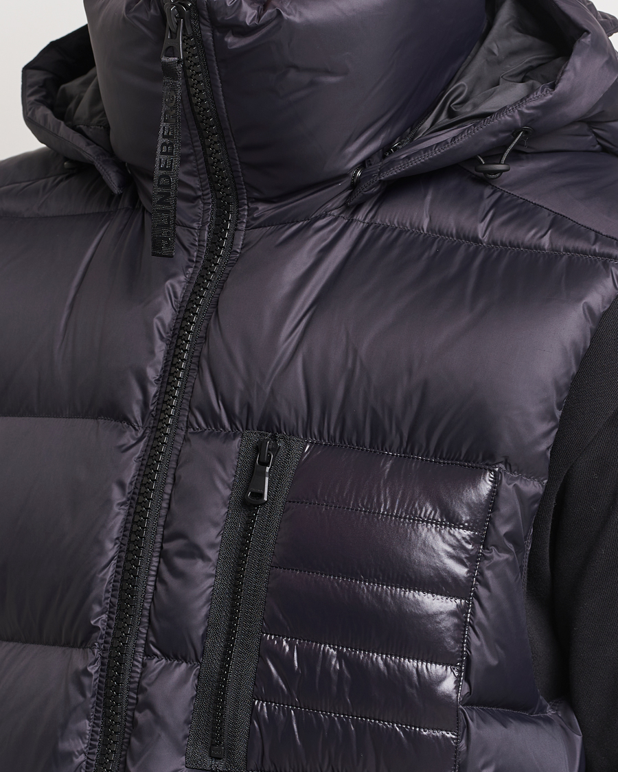 Hombres | Abrigos y chaquetas | J.Lindeberg | Duke Hoodded Down Vest Black