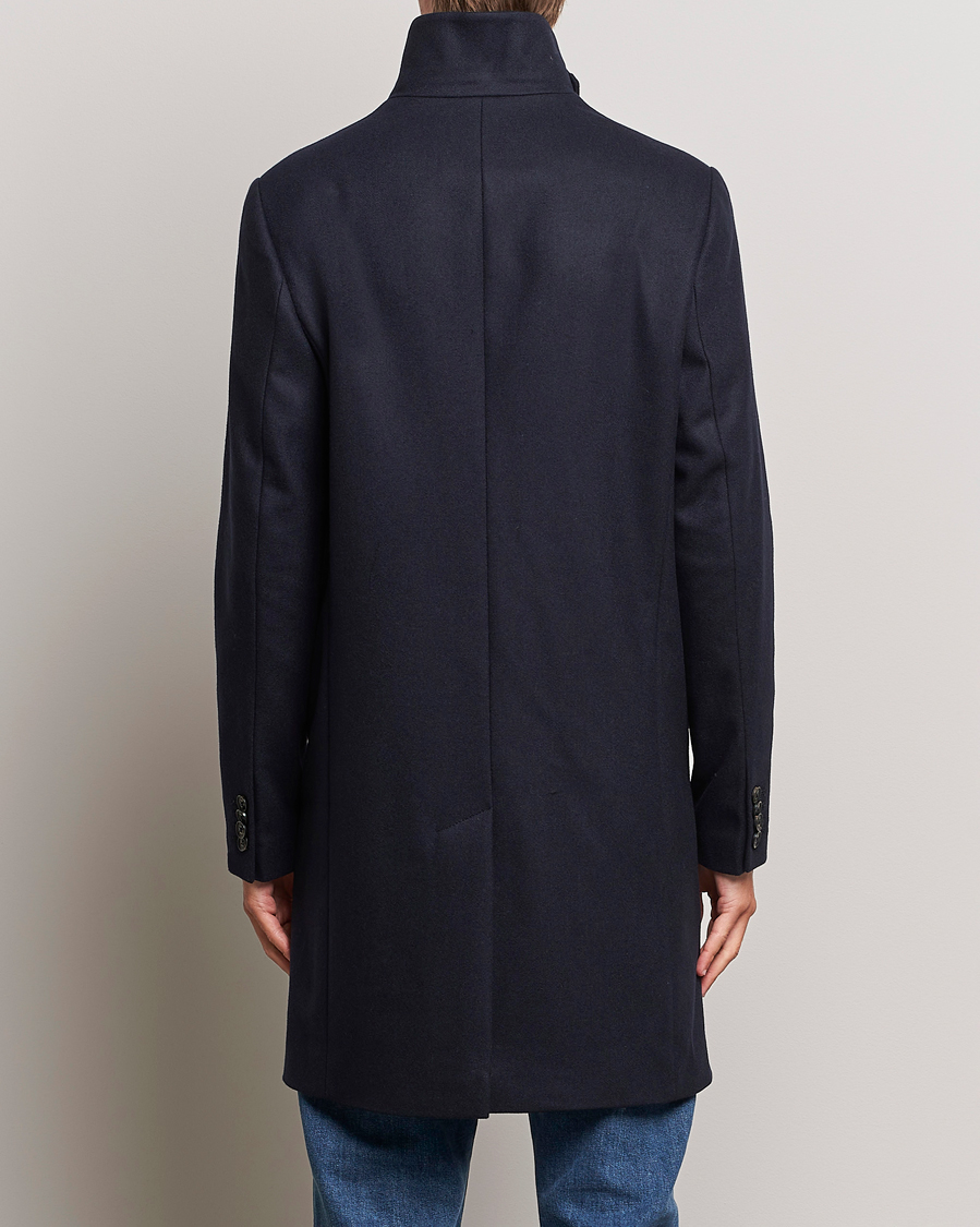Hombres | Abrigos y chaquetas | J.Lindeberg | Holger Melton Coat Navy