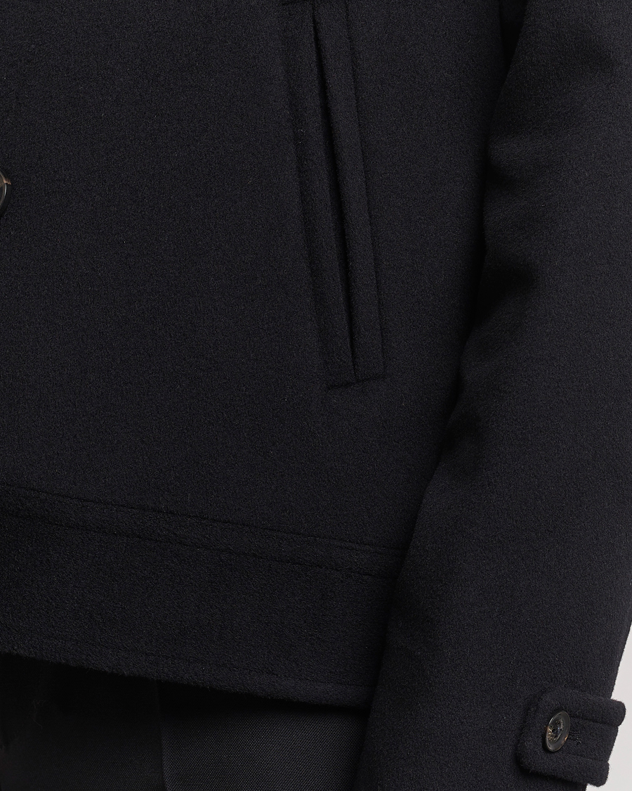 Hombres | Abrigos y chaquetas | J.Lindeberg | Don Double Breasted Wool/Cashmere Jacket Black