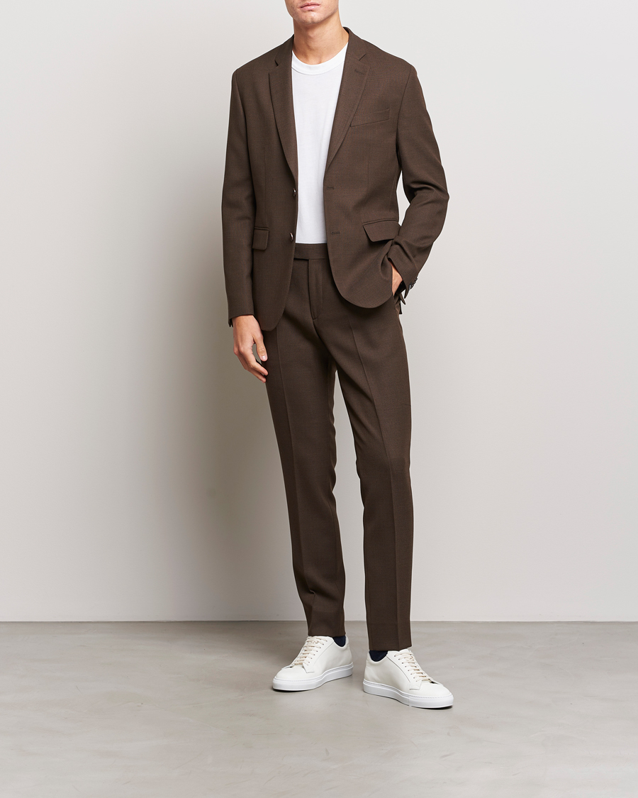 Hombres | Blazers | J.Lindeberg | Hopper Active Hopsack Blazer Delicioso