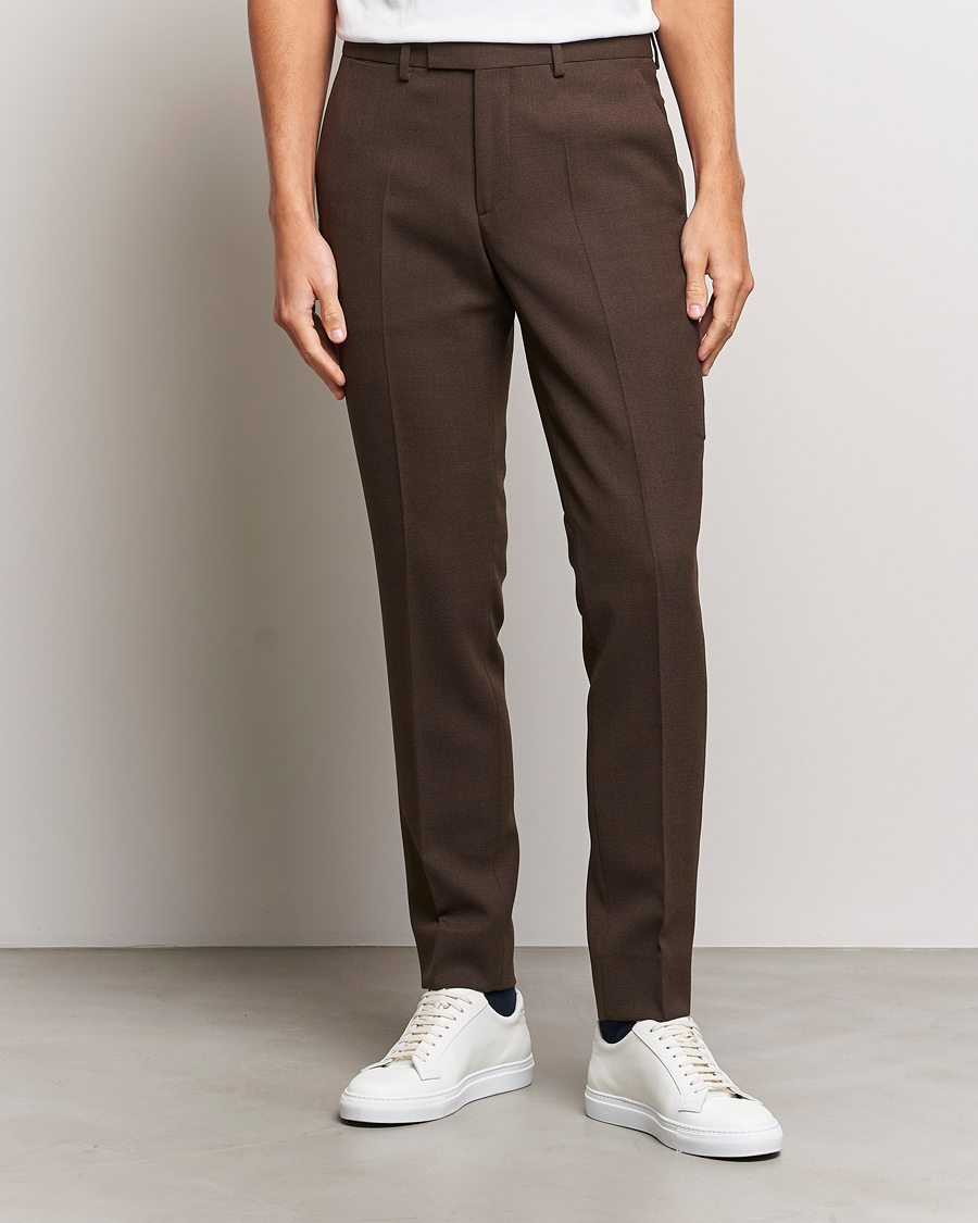 Hombres | Pantalones | J.Lindeberg | Grant Active Hopsack Pants Delicioso