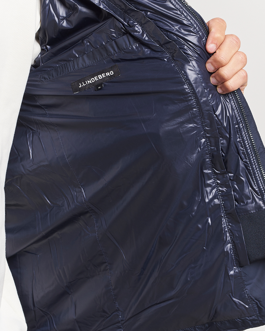 Hombres | Abrigos y chaquetas | J.Lindeberg | Bacchus Down Blazer Navy