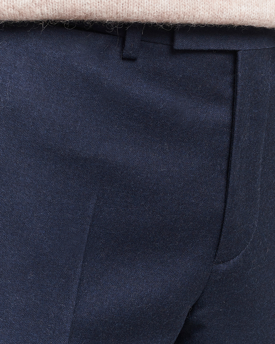 Hombres | Pantalones | J.Lindeberg | Grant Stretch Flannel Trousers Navy