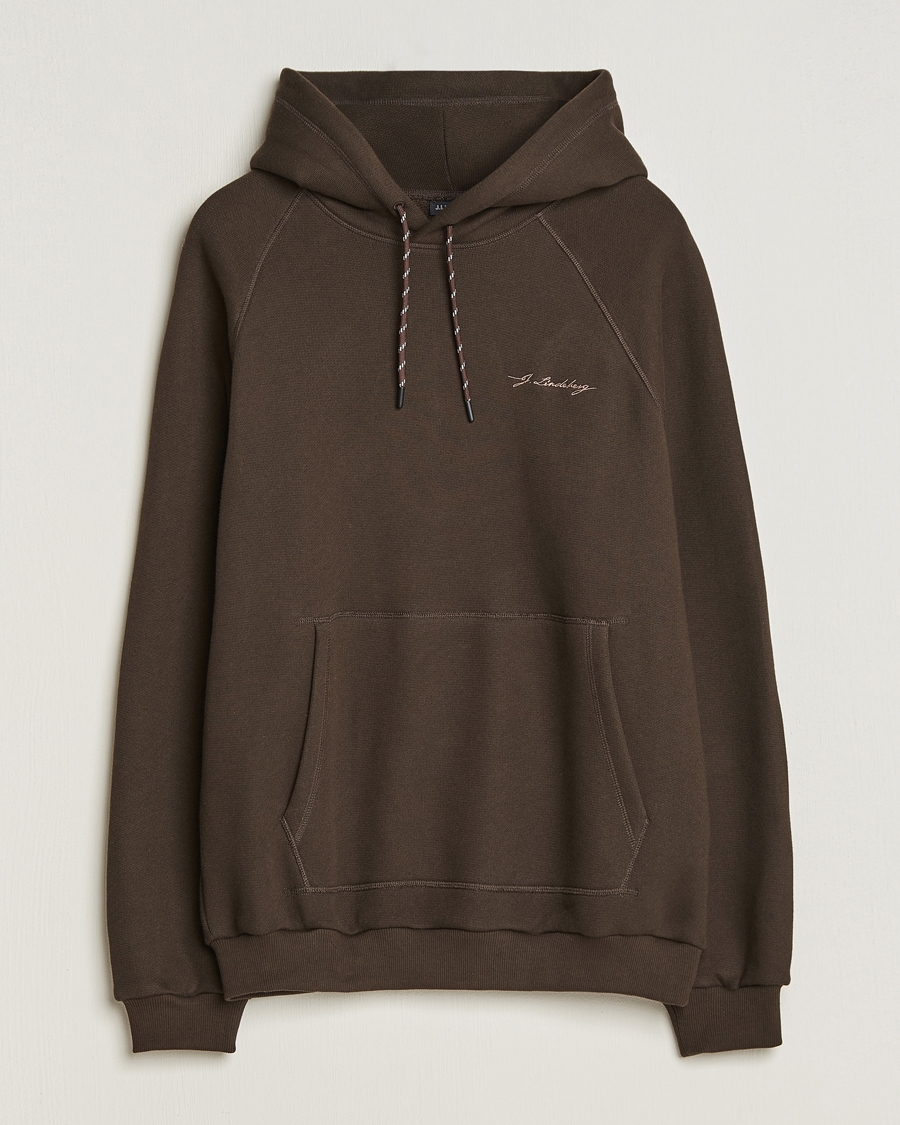 Hombres | Jerséis y prendas de punto | J.Lindeberg | Wildwood Cotton Hoodie Delicioso