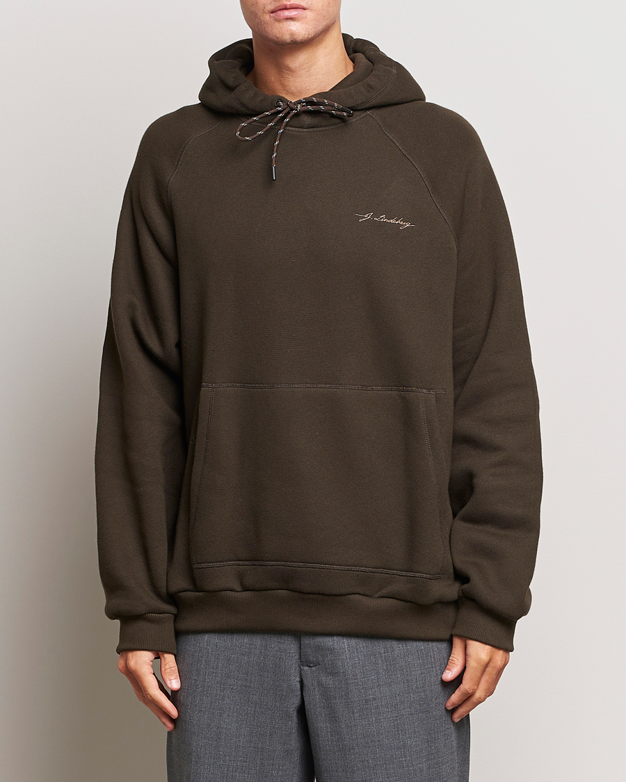 Hombres | Jerséis y prendas de punto | J.Lindeberg | Wildwood Cotton Hoodie Delicioso