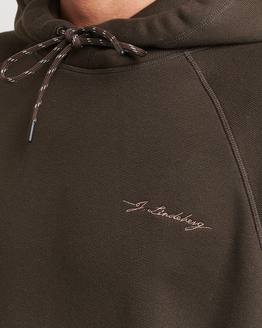 Hombres | Jerséis y prendas de punto | J.Lindeberg | Wildwood Cotton Hoodie Delicioso