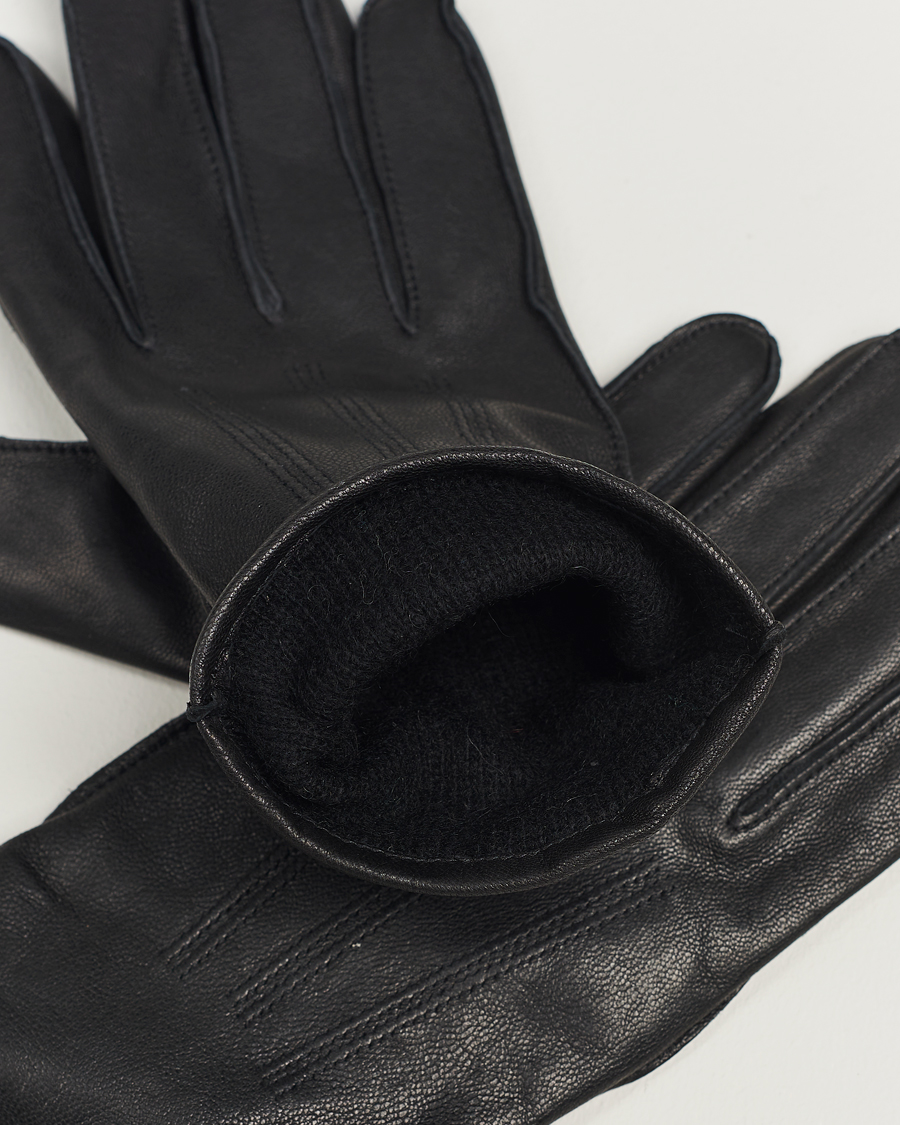 Hombres |  | J.Lindeberg | Milo Leather Glove Black